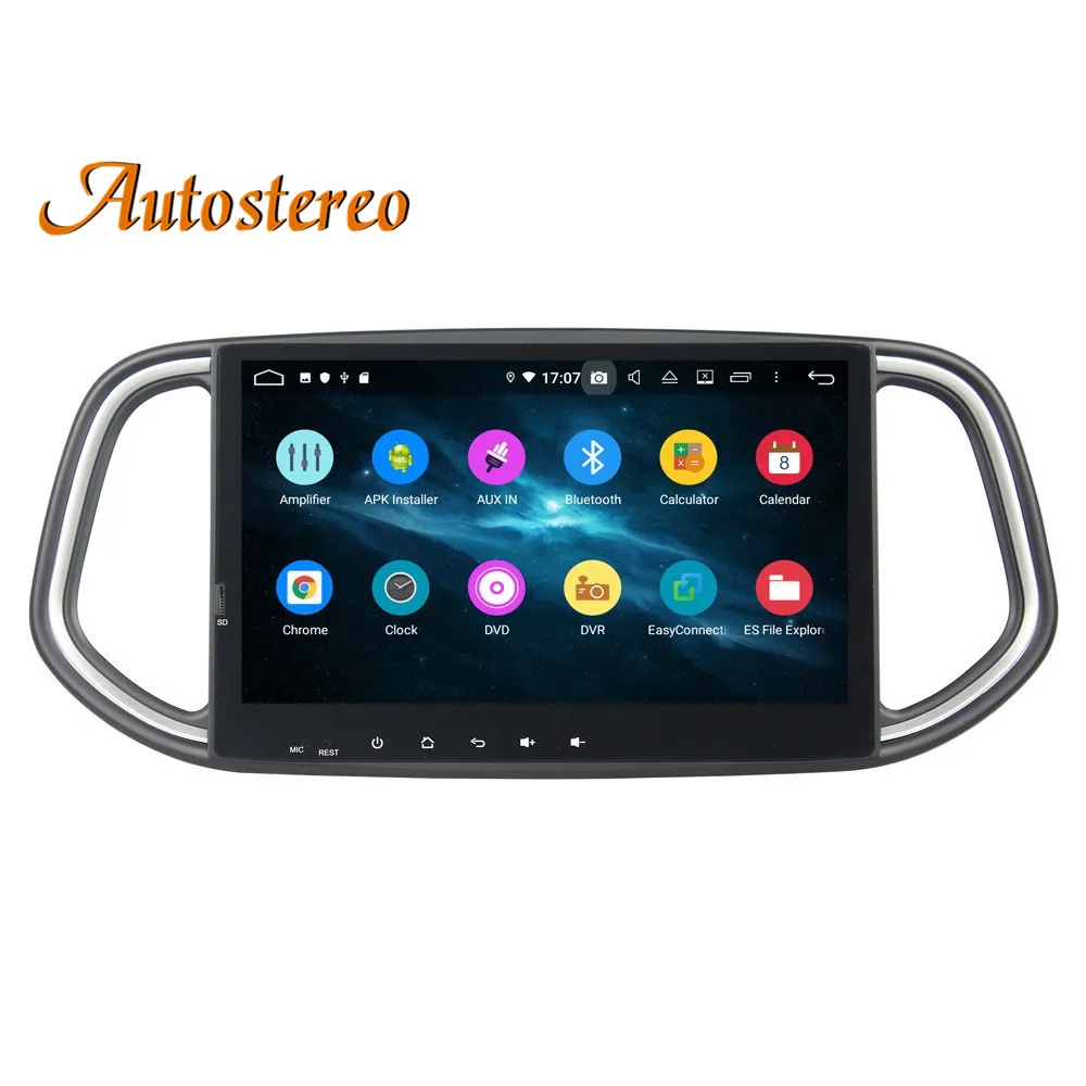 Perfect Android 9 DSP MAX64GB Car GPS navigation For KIA KX3 2014-2017 multimedia No Car DVD player head unit radio recorder auto stereo 1