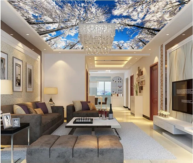 Custom-wallpaper-3D-under-the-sky-of-the-tree-murals-for-the-living-room-bedroom-KTV (2)