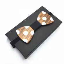 Дизайн формальный коммерческий деревянный галстук мужской сплошной брак галстуки для Для мужчин Для женщин Свадебная вечеринка бабочка NS66