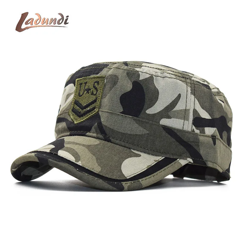 

New Men US Camouflage Baseball Cap Star Army Tactical Trucker Cap Gorras Women Outdoor Casual Air Force Camo Snapback Dad Hat