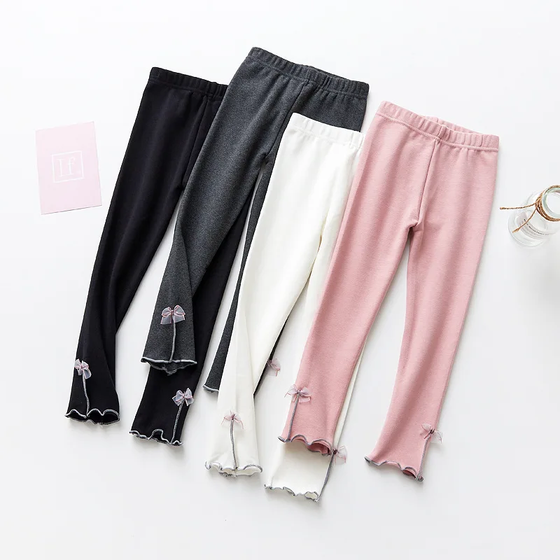 

Autumn 2019 New Girl Bottom Pants Korean Girls Princess Leggings