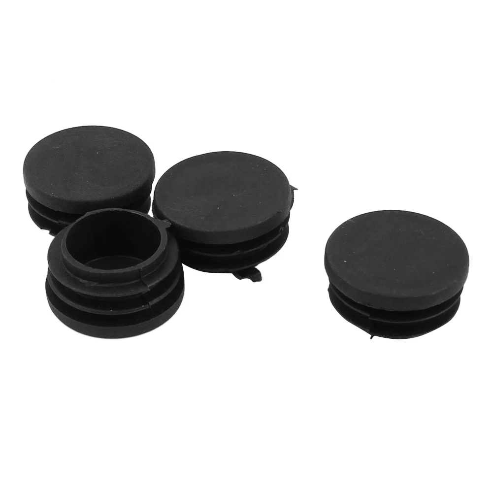 

Plastic Chair End Flat Plug 32mm Diameter Round End Inserted Plug Tube 4 Pieces