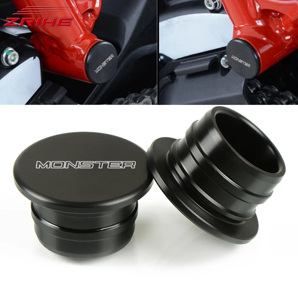 

Motorcycle Accessories Frame Swingarm Hole Cover Caps Swing Plugs Kit Frame Plug Kit For Ducati MONSTER 797 MONSTER797 2017 2018