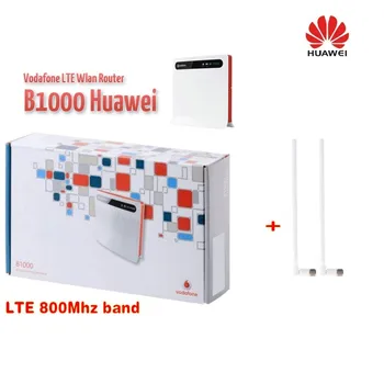 

+2pcs antenna VODAFONE LTE B1000 WIRELESS ROUTER / HUAWEI B390S-2 -WLAN+4x LAN