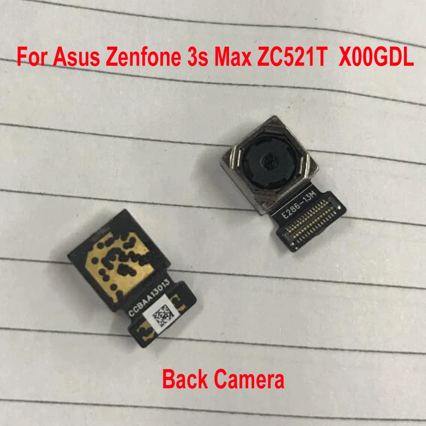 

100% Test Working Main Big Rear Back Camera For ASUS Zenfone 3s Max Pegasus 3S ZC521TL X00GD Phone Flex Cable Accessory Bundles