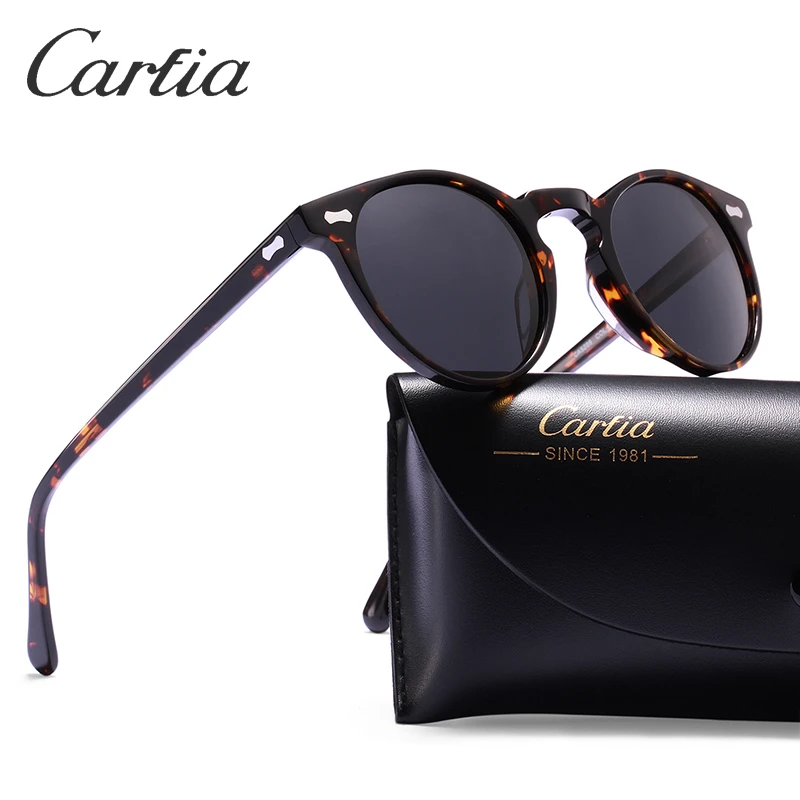 Carfia Marca Gafas De Sol Mujer Hombre Polarizadas Redondas lentes de Gregory Peck Women Vintage Sunglasses 100% UV400 5288|round sun glasses|brand sun glassesdesigner sun - AliExpress