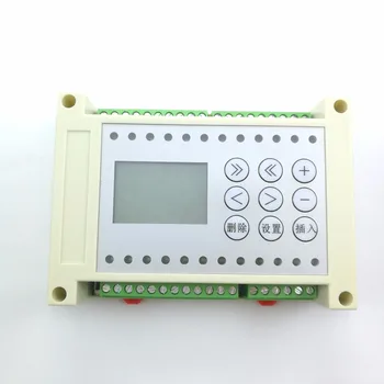 

8 in 8 out, 8 way multi-channel time relay, programmable controller, cycle timing switch, simple PLC integrated machine