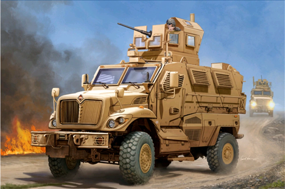 

1pcs Action Figures Toy Kids Gifts Toy Collection For Trumpeter 1/16 00931 US Maxxpro MRAP
