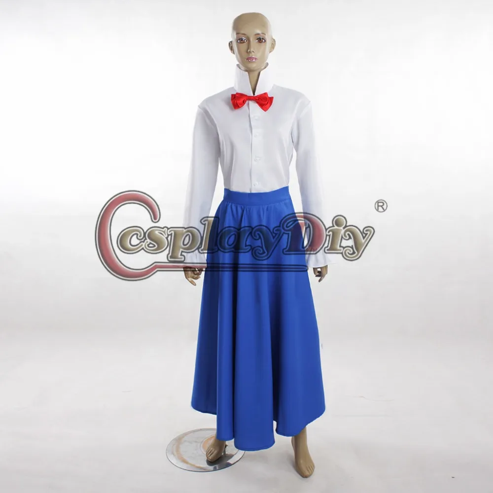 Косплей diy Mary Poppins Nancy голубое платье костюм одежда на Хэллоуин для косплея костюм на заказ