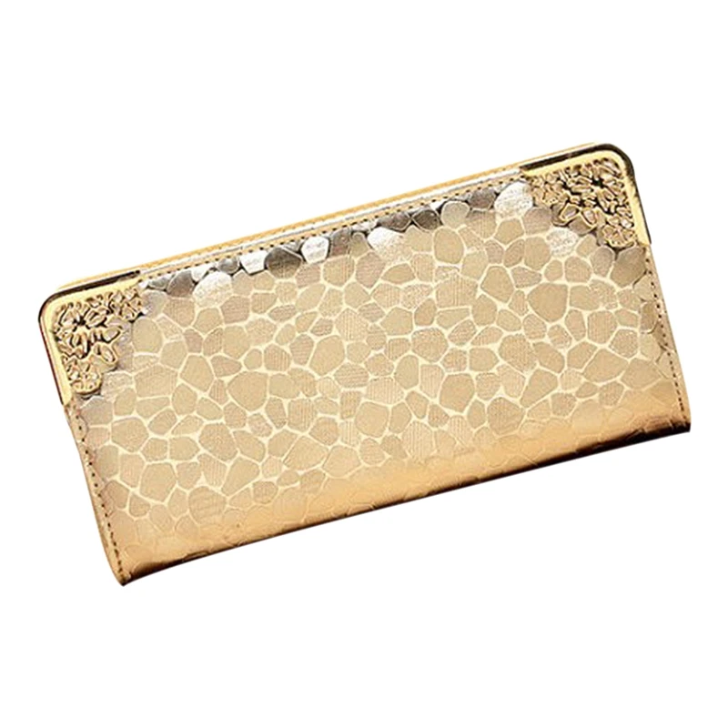 

Female Sequin Stone pattern zipper Long section wallet