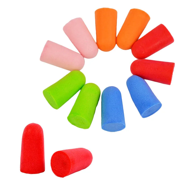 Soft Foam Ear Plugs Travel Sleep Noise Prevention Earplugs Noise