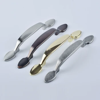 

3" zamk wine ark wardrobe cabinet shoe cabinet handle brushed nickel pulls 76mm