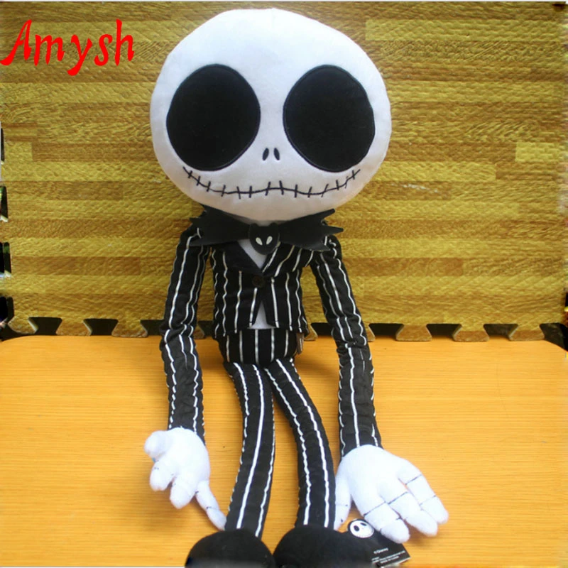 Amyshhot Jouets Creatifs En Peluche Douce L Etrange Noel De Monsieur Jack Squelette Jouet En Peluche Poupees En Peluche Bebe Enfants Jouets Cadeaux Pour Enfants Aliexpress