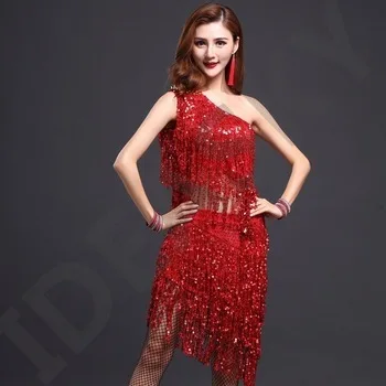 latin dresses ladies tango latino fringe salsa dress for women dance costumes for sale adults woman samba costume with fringes
