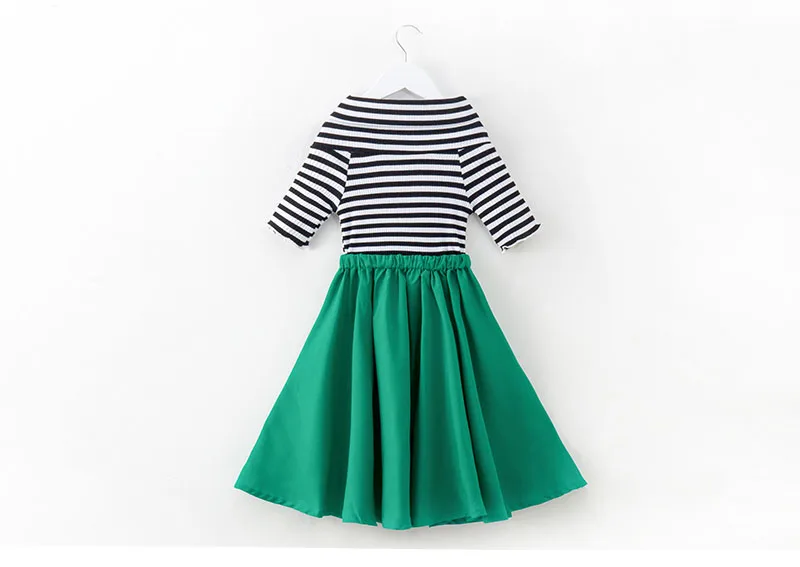 teenage girls dresses 2018 spring summer shoulderless stripe kids dresses for girls little yellow green holiday children dress clothing 5 6 7 8 9 10 11 12 13 14 15 years big little girls dresses for girls 12 years kids clothes girls summer ( (17)