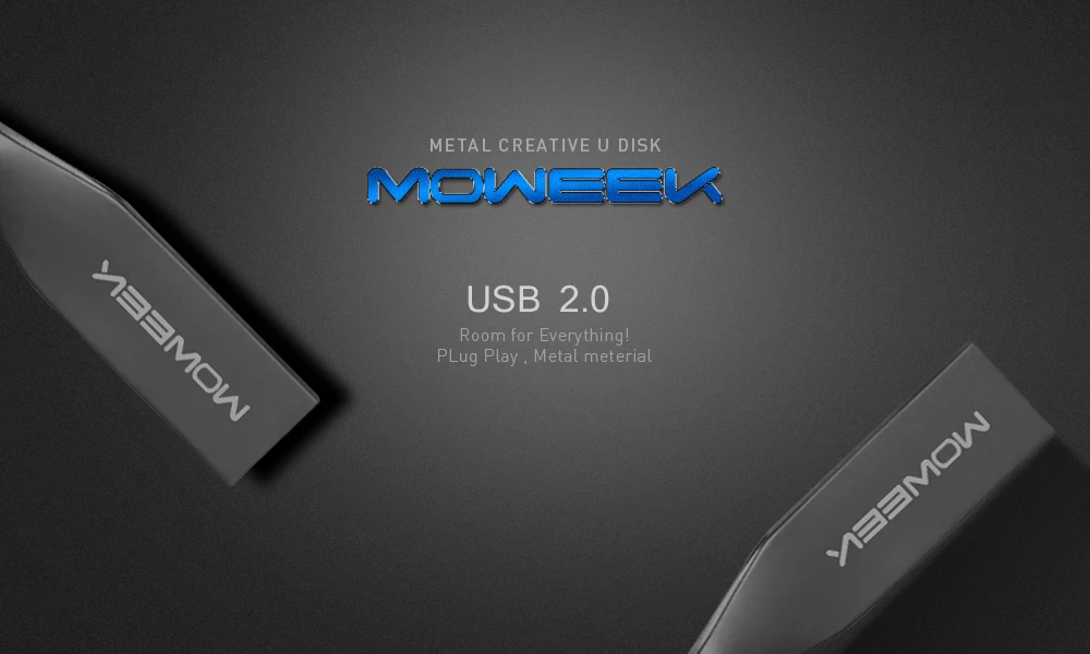 Moweek M19 мини 2,0 флэш-накопитель USB с высокой Скорость флеш-накопитель в режиме реального Ёмкость 4 gb/8 gb/16 gb/32 gb/64 gb металлический флеш-накопитель Ключ U флэш-накопитель из дерева