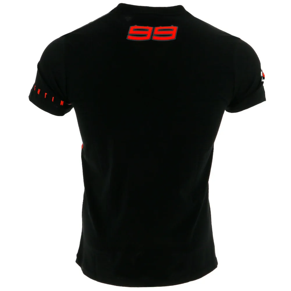 Коллекция года, футболка Jorge Lorenzo 99 Moto GP Hammer, Черная Спортивная футболка для мотогонок