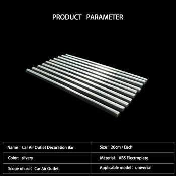 

Car air conditioning air outlet decorative strip car sticker accessories for Benz w203 w204 w205 w210 w211 w213 gla glc glk