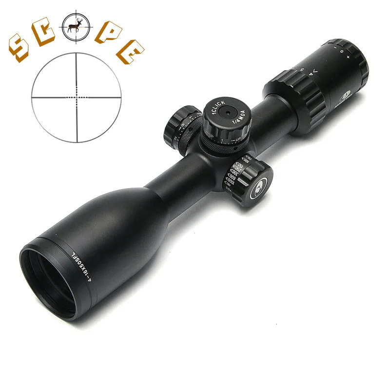 

MOSSY OKA DC 4-16X50 SPL Tactical Rifle Scope Side Wheel Parallax Adjustment Hunting Riflescope Outdoor Sniper Gear
