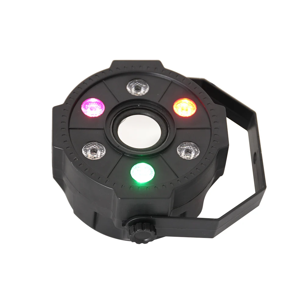 

Mini DJ Disco Ball Stage Light 6 LED RGB Wash Effect Par Light Auto Indoor Disco Lamp MJJ88