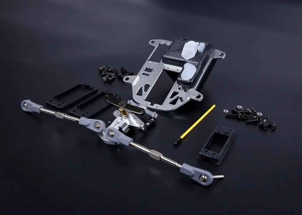 

metal symmetrical steering Kits (plastic rod version) 85280 for 1/5 rc car rovan km hpi BAJA 5b 5t 5sc