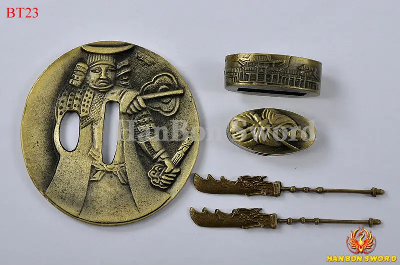 Специальное предложение меч из металлического сплава Guard Tsuba Fuchi Menuki Kashira Самурайские японские мечи фурнитура Новые