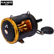 HAIBO 4.3:1 6BB Trolling Fishing ReelsLong Casting Jigging Reel BIG GAME REEL Gigging Reel For Deep Sea Fishing