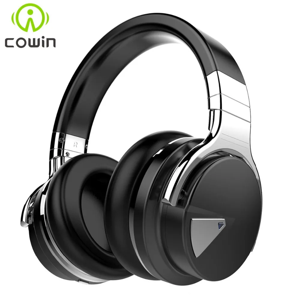 Cowin E 7 Active Noise Cancelling Bluetooth Headphones With Mic Wireless Headset Earphone For Phone PC