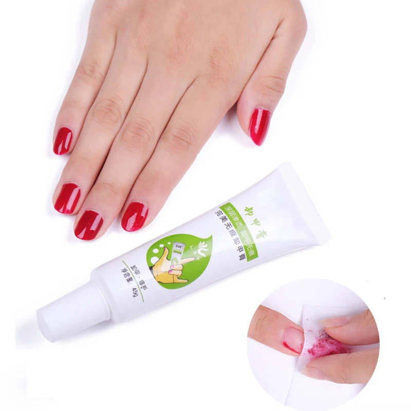 

1 Bottle Nail Polish Remover Cream Manicure Lacquer Varnish Removing Cream Transparent Nail Art Care Manicure Supplies
