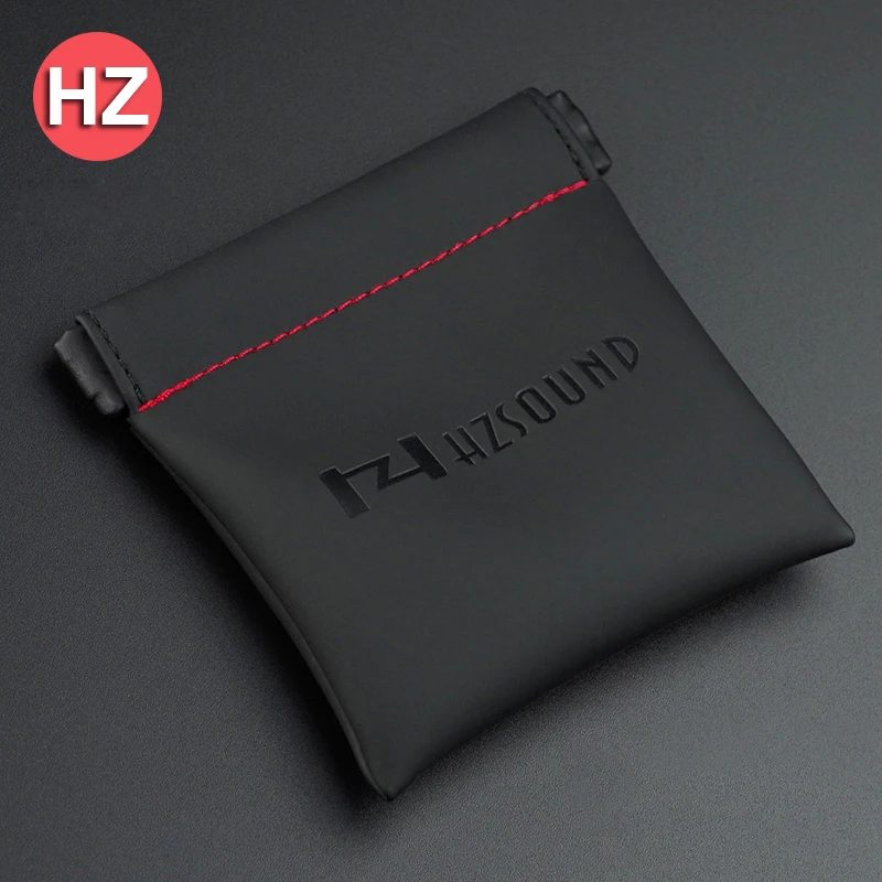 

Original HZ HZSOUND PU Leather Earphone Case Accessories PU Leather Earphone Case Portable Bag Headphone Accessories Case