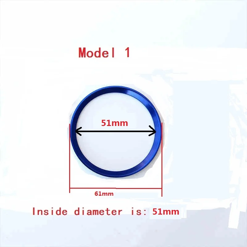 Angelguoguo Автомобильный руль декоративный круг модифицированные Блестки наклейка для Mercedes Benz A Class B Class C Class E Class GLK - Название цвета: Model 1 blue
