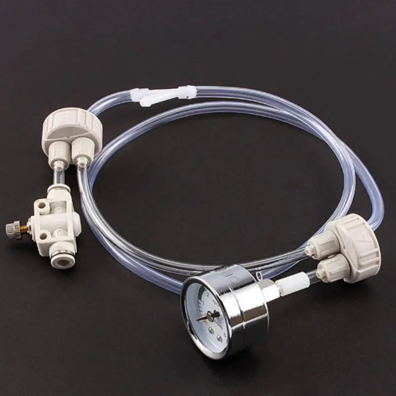 Живое растение для аквариума Tank DIY комплект системы генератора CO2 Регулировка