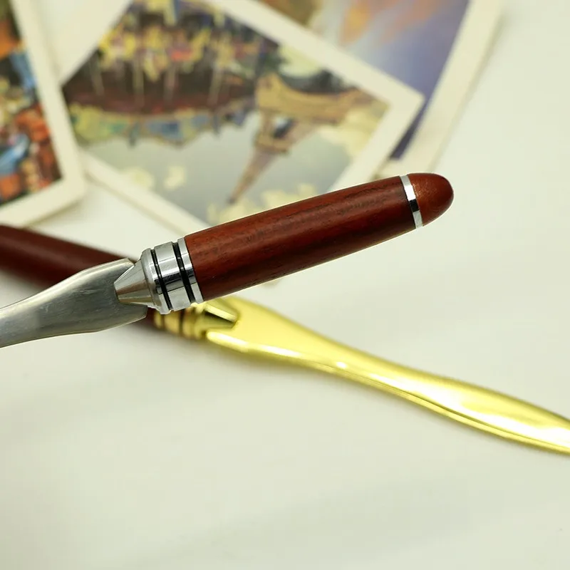 Retro-Wood-Handle-Letter-Opener-Stainless-Steel-Letter-Opening-Gold-Silver-Briefopener-office-use-business-gifts (2)