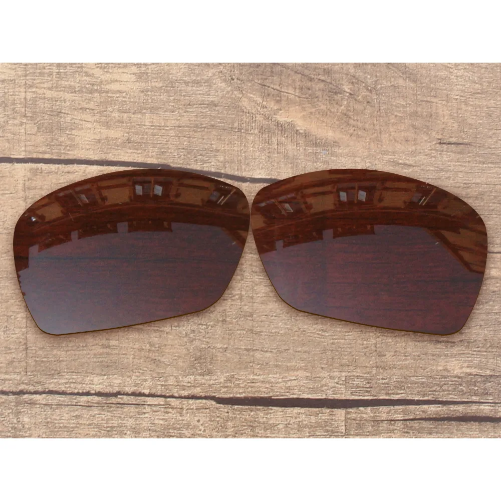 

Vonxyz Bronze Brown Polarized Replacement Lenses for-Oakley Plaintiff Squared Frame