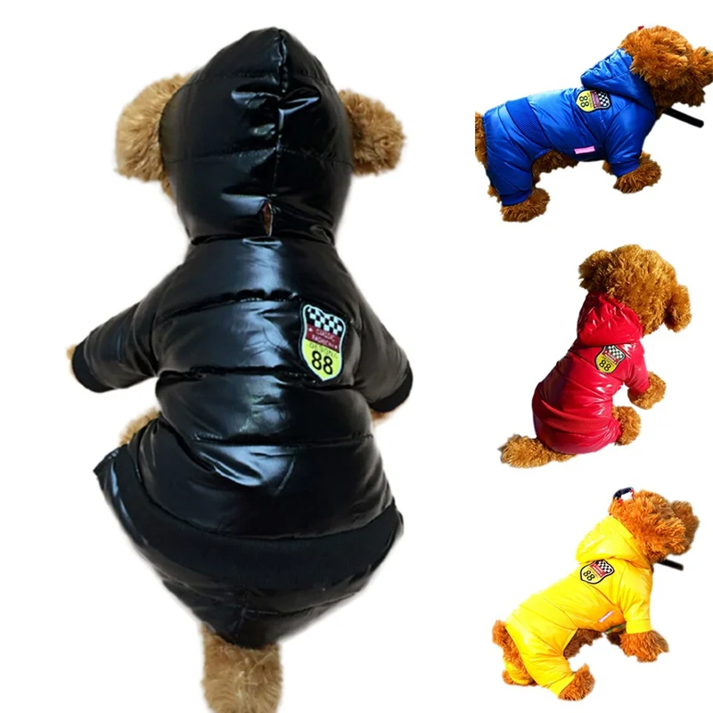 Waterproof Winter Dog Clothes Warm Dogs Parka Medium Pet Snow Coat Pet