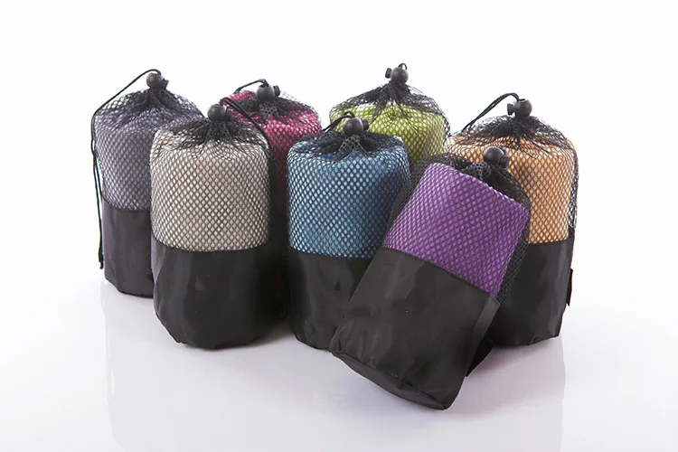 

2021new hot sale 30*100cm fast drying gym sport towel microfiber colors travel towel with bag