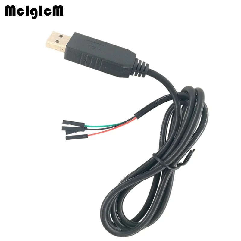 

MCIGICM 2pcs NEW 1m USB To RS232 TTL UART PL2303HX Auto Converter USB to COM Cable Adapter Module Hot sale