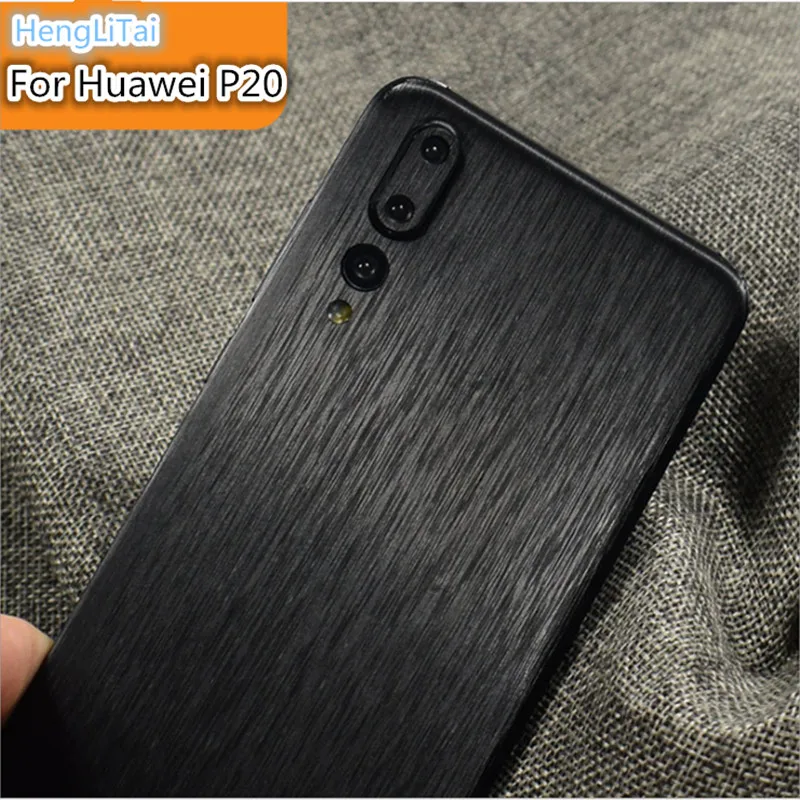 

NEW Wire Drawing membrane Skins Protective Film Skin Cellphone back paste Protective Sticker For Huawei P20 Pro Nova3e Honor10