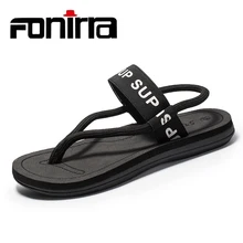 FONIRRA; мужская летняя пляжная обувь в римском стиле; Вьетнамки; слипоны на плоской подошве; шлепанцы; мужская повседневная обувь; дышащие сандалии-гладиаторы; коллекция 582 года