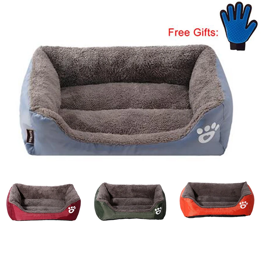 PAWING cama cálida y acogedora para perro y gato, casa de Material