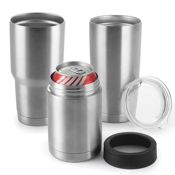 

Beer Cooler Stainless Steel Beer Bottle Can Holder Double Wall Frozen Cocktail Vacuum Insulated Party Whiskey Colder Keeper
