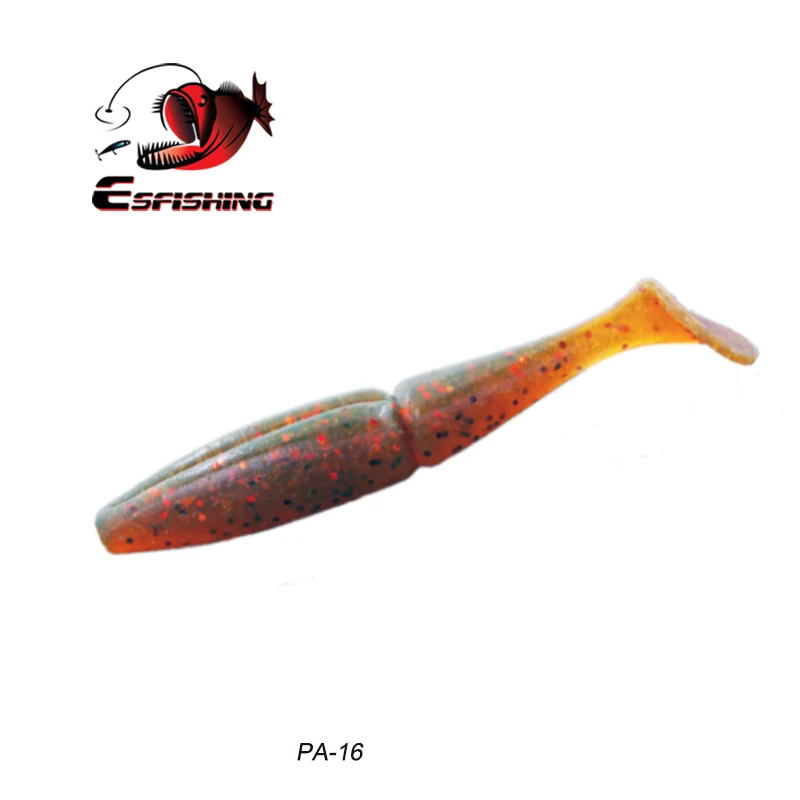 Esfishing мягкие приманки Shad Easy Shiner 50 мм 70 мм 1,2 г 3,8 г Leurre Souple рыболовные снасти Морская рыбалка Jerkbait белый - Цвет: PA16