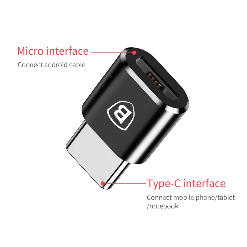 Micro usb type C адаптер типа OTG-c штекер для Micro USB Женский зарядное устройство переходник конвертер Micro USB для USB-C адаптер