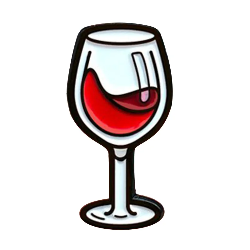 

Wineglass Enamel Pin