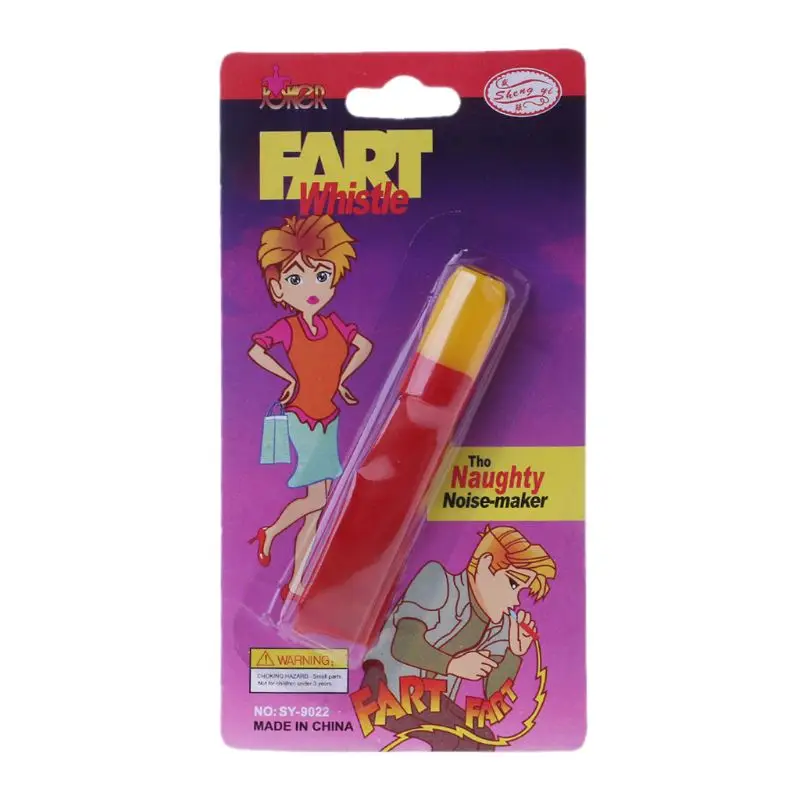 

Kids Boy Trick Joke FART Whistle Funny Noise Tool Prank Tool Fun Gag Toy Tricky Toys fart whistle Christmas Gifts