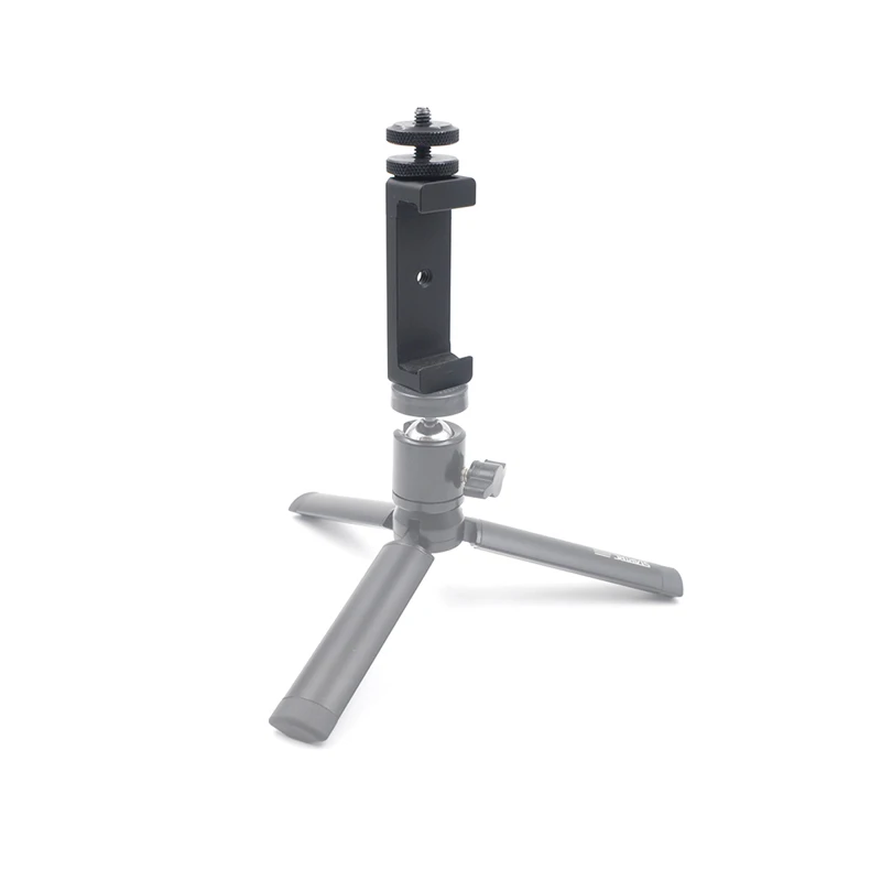 

STARTRC Insta360 ONE Camera Universal 1/4 Hot Shoe Double Aluminum Alloy Mobile Phone Clip Holder for Insta360 One X / EVO