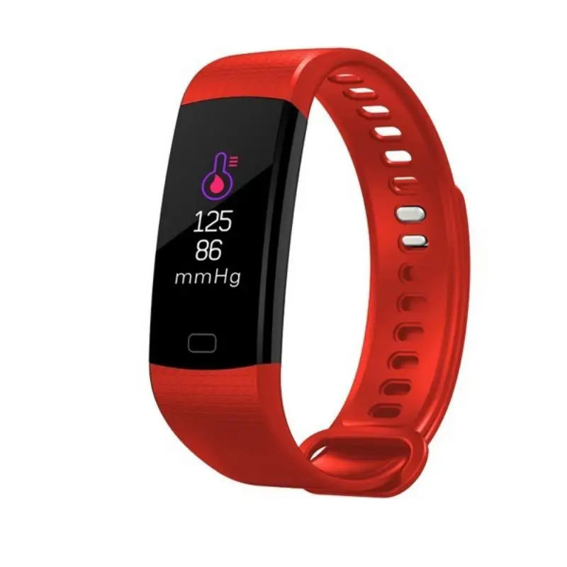 Цветной экран Smartband Bluetooth умный пульсометр измерение кровяного давления для мужчин t фитнес-трекер умные часы для мужчин для женщин