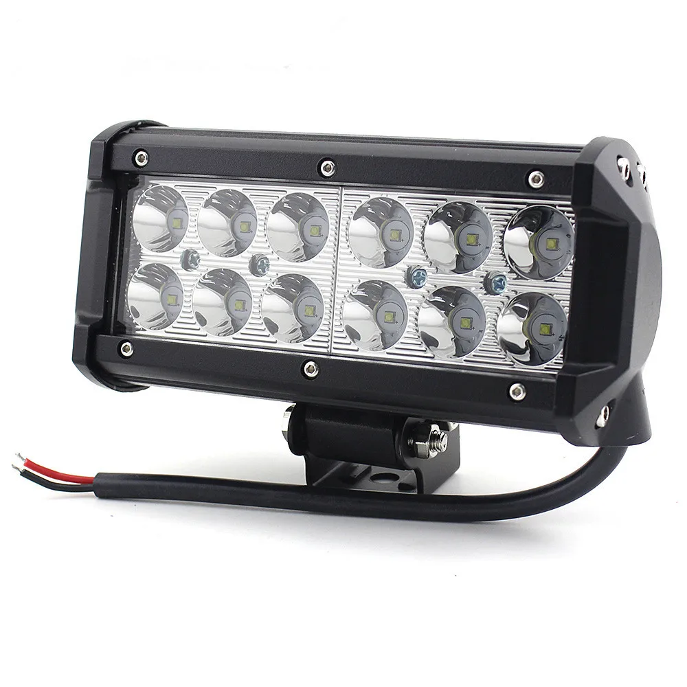 Motorcycle 36W LED Car Light Bar Work light Flood Spot Beam 6000k Auxiliary Lamp for Honda