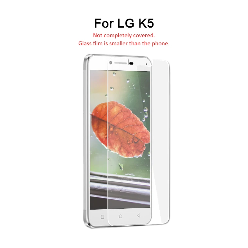 Защитная пленка из закаленного стекла KLL 2.5D для LG K4 K5 K7 K8 K10 9H для LG G3 G4 G5 V10 - Цвет: For LG k5