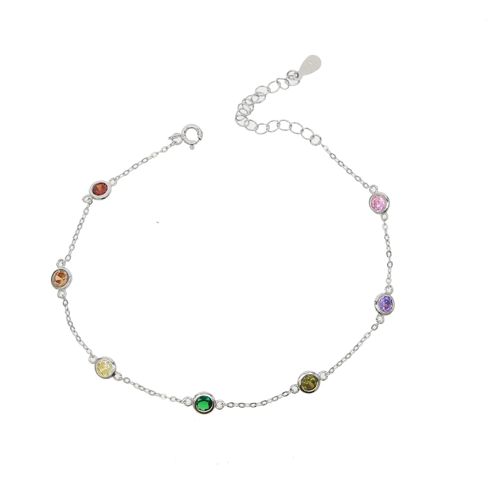 anklet silver 925 Y 21+5cm (2)